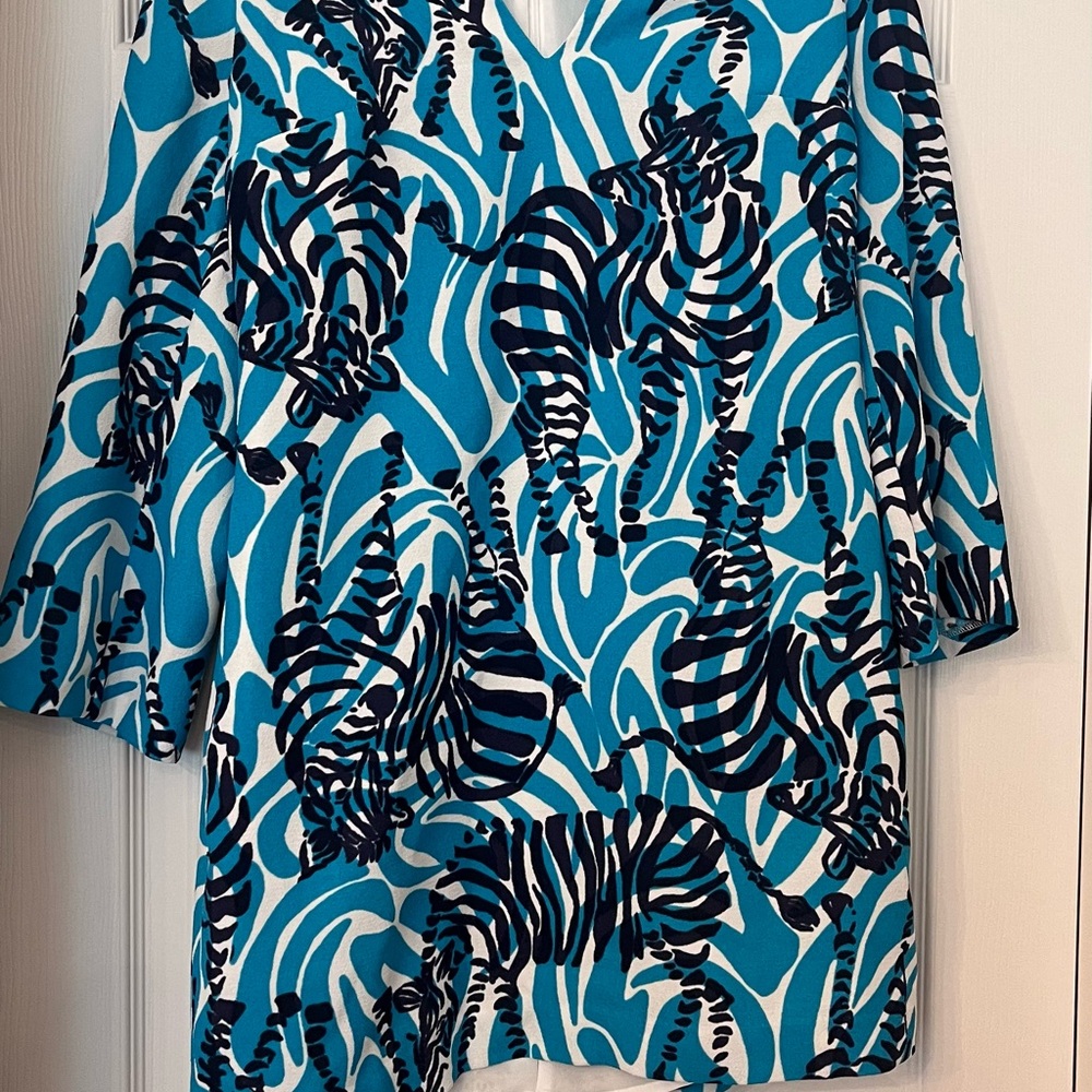 New Lilly Pulitzer Devina Zebra Dress - Picture 2 of 14